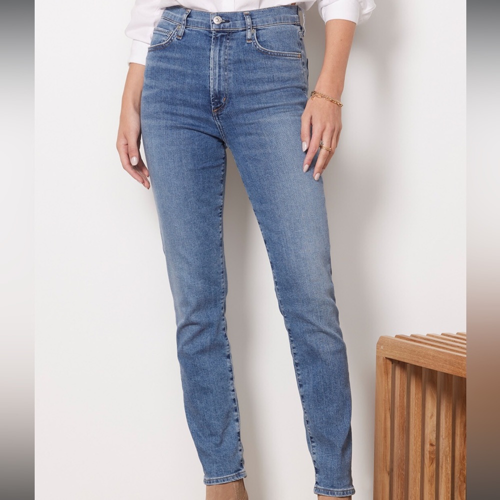 Citizens of Humanity Olivia Crop high rise slim lawless 28